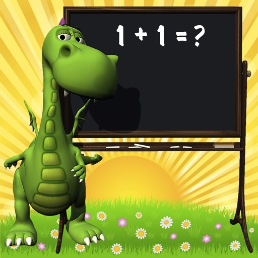 Easy Dino Math: Basic Addition, Subtraction, Multiplication and Division Lessons iOS App