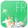 France Fly & Drive. Offline road map, flights status & tickets, airport, car rental, hotels booking.