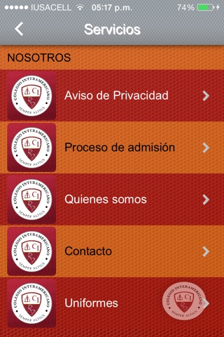 Colegio Interamericano screenshot 2