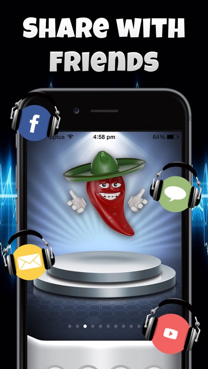 Talking Emoji Voice Changer Free - Crazy Helium Booth Fake Modifier Generator screenshot-3