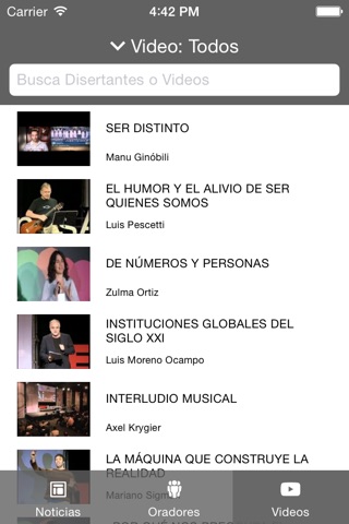 TEDxRiodelaPlata screenshot 3