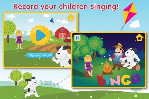 Kids Apps ∙ Bingo ABC alphabet phonics song. Interactive Nursery Rhymes with Karaoke music.のおすすめ画像3