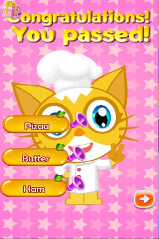 Mafa Cat Learning Food screenshot 4