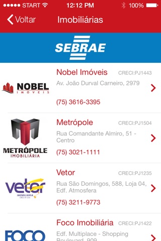 iMob Feira screenshot 3