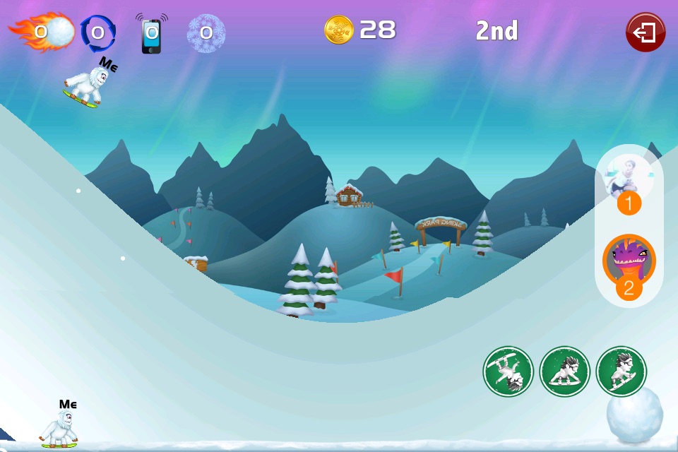 Avalanche Mountain 2 With Buddies - Extreme Multiplayer Snowboarding Racing Game screenshot 3