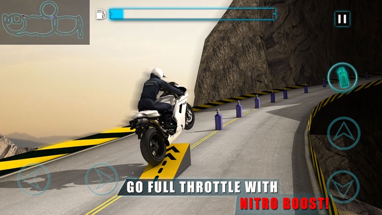 Police Fast Motorcycle Rider 3D – Hill Climbing Racing Game