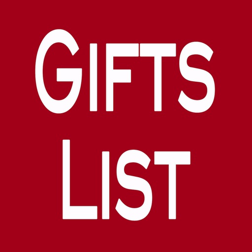 Gifts List - Keep track of lists of presents, what store to buy in, by what date and for which person
