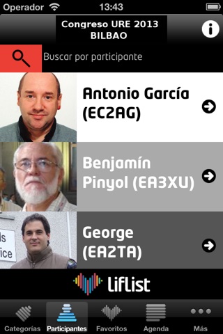 Congreso Radioaficionados URE 2013 screenshot 2