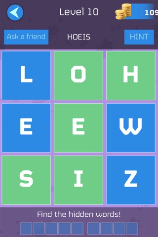 Word Find Frenzy Puzzle - new brain teasing board game screenshot 2