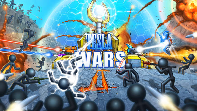 ‎Tesla Wars - II Screenshot