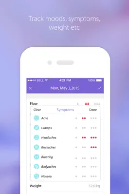 Game screenshot Period Tracker - Menstrual & Ovulation Calendar hack