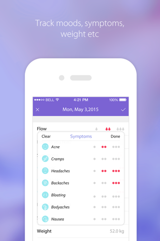 Period Tracker - Menstrual & Ovulation Calendar - náhled