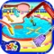 Messy Pool Wash - Cleanup & repair the pool in this salon game for kids