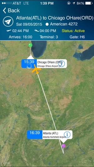 Chicago O’Hare Airport (ORD) Flight Tracker Radar(圖1)-速報App