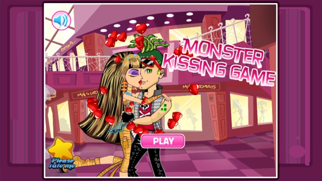 Monster Kissing Game