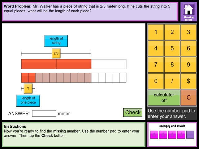 Thinking Blocks Fractions(圖3)-速報App