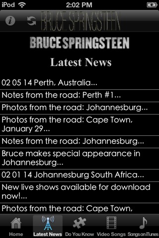 Azurapps - "Bruce Springsteen Edition" screenshot 2