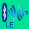 The APP supports iPhone4S, iPhone5,iPhone5S,iPhone5C    , and the new iPad and allows you to connect multiple Bluetooth low energy devices