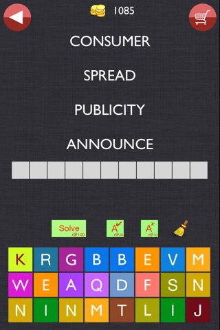 4 Clues Pro - What's the right word puzzle screenshot 4