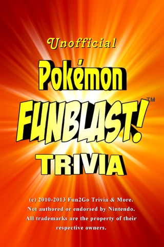 FunBlast for Pokemon Trivia Quiz screenshot 2