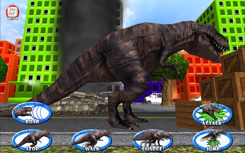 Dinosaur Roar & Rampage! 3D Game For Kids and Toddlers screenshot 2