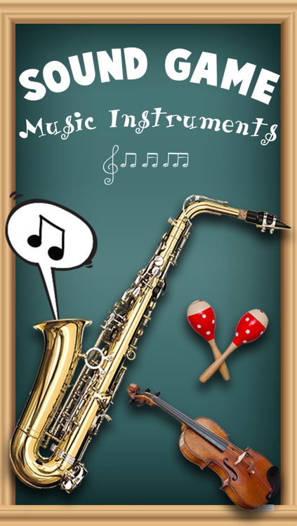 Sound Game Music Instruments Photo for kids and toddlers