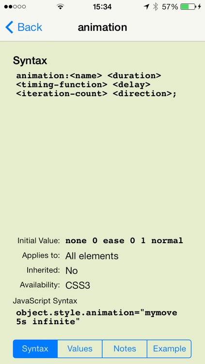 CSS Quick Reference