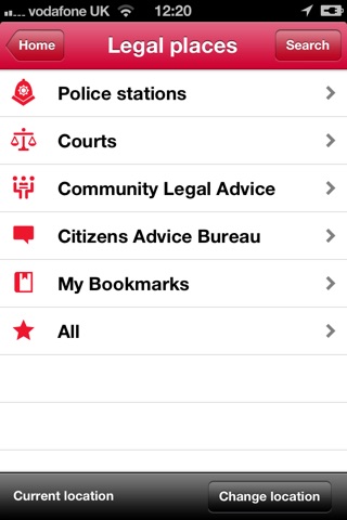 My Legal Places screenshot 2