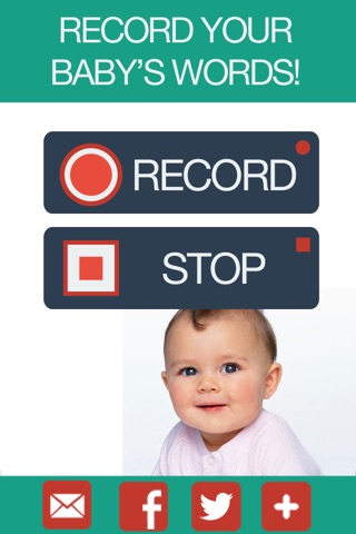 My Talking Baby: Record your baby talk, maker of funny mouth photos and videos you can watch for free! screenshot 2