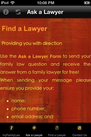 myFamilyLaw screenshot 3