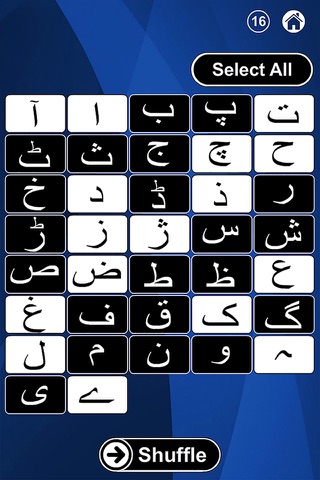 Urdu (Alphabet) Flash Cards screenshot 3