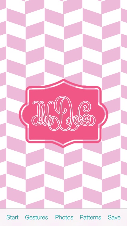 The Monogram by WayDC - DIY background & wallpapers create custom fonts & app icons for home & lock screen themes skin design art maker