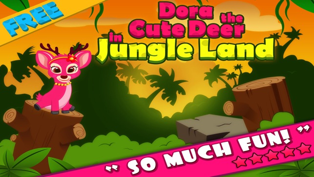 Dorine The Cute Deer In Jungle Land - Super Jump Adventure H(圖1)-速報App