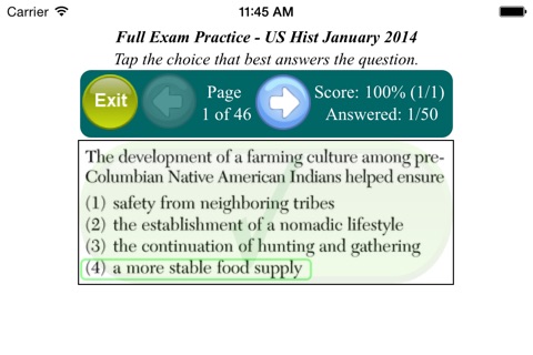 U.S. History Regents screenshot 3