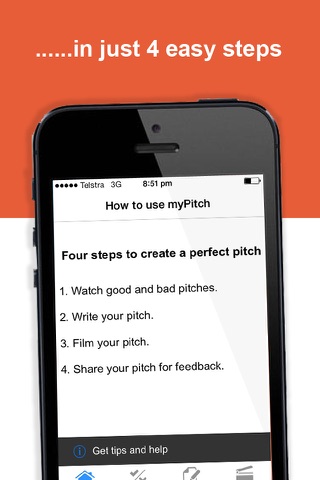 myPitch: Impress the recruiter at a job interview with your cv and elevator pitch screenshot 2