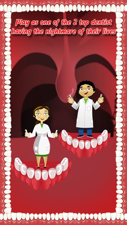 Dentist Madness Nightmare : The tooth tartars and cavities combat - Free Edition