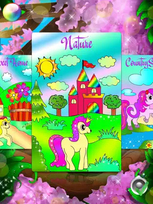 Imatge 5 PONI - dibujos para colorear para niñas, hojas para pintar de ponis, muñecas pegaso y juegos para bebés iphone