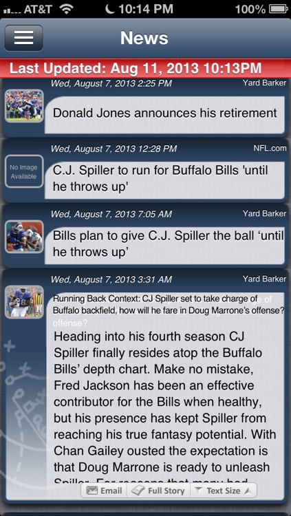 Buffalo Football Live