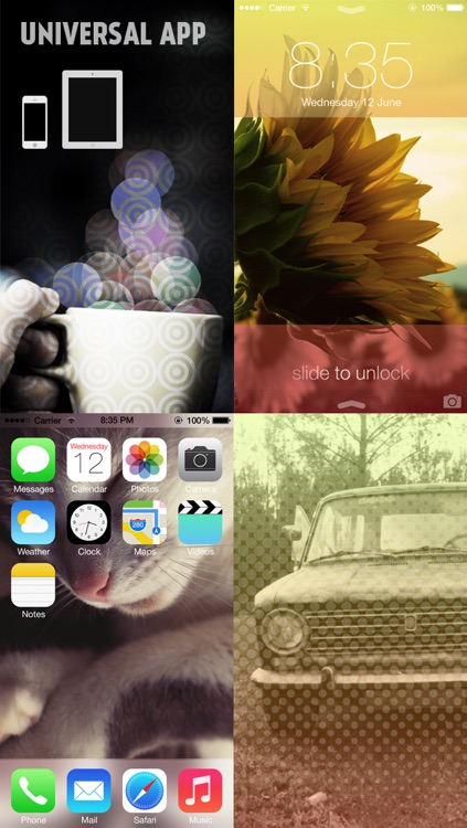 Gradify - Custom Wallpapers for iOS7 by Pimp your Photos (+Valentine's Day Wallpaper) screenshot-4