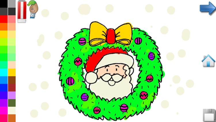 Coloring Book : Christmas for Toddlers ! FREE App with Christmas Coloring Pages screenshot-3