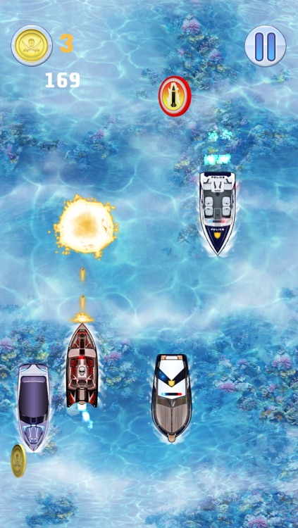 Pirate Speed Boat Race - Free Racing Game screenshot-3