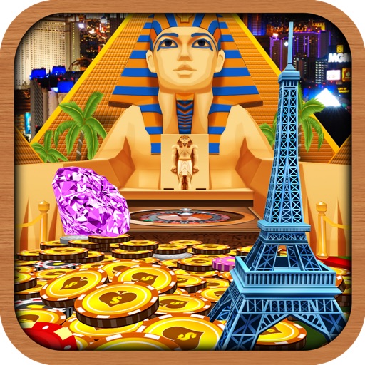 Kingdom Coins Lucky Vegas - Dozer of Coins Arcade Game iOS App