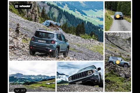 wheels! eMAGAZINE - ist das digitale Auto-, Motorrad-, Neuwagen- und Lifestyle-Magazin der Schweiz von AutoScout24 screenshot 2