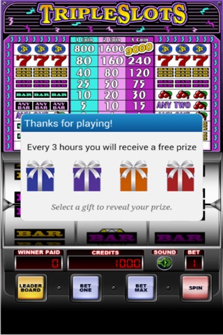 Triple Deluxe Slots screenshot 2