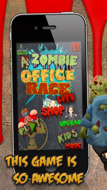 A Zombie Office Race - The Crazy Escape Game LITE Edition ! screenshot-4