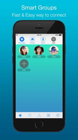 GoDial Pro - Speed Dial/FaceTime, Group Text/Email(圖2)-速報App