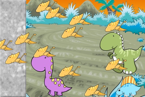 Dinosaurs Puzzles for Toddlers and Kids : Discover the Dino World ! Educational Puzzle Games ! screenshot 4