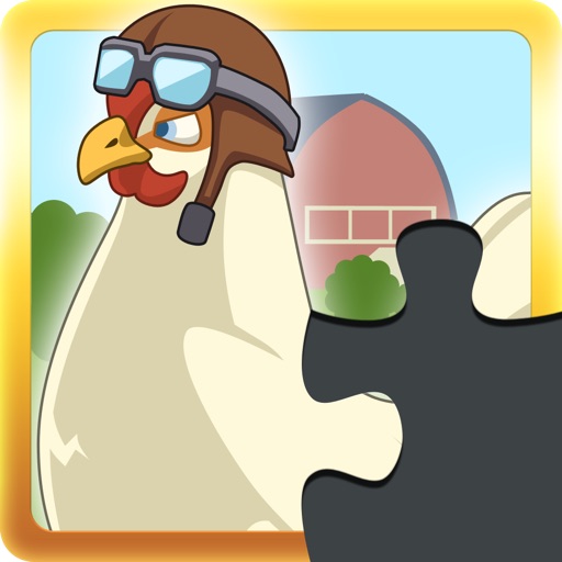 Animal Farm Jigsaw Puzzle Games for Free iOS App