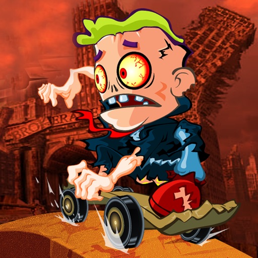 Flying Zombies Skateboarding Madness Icon