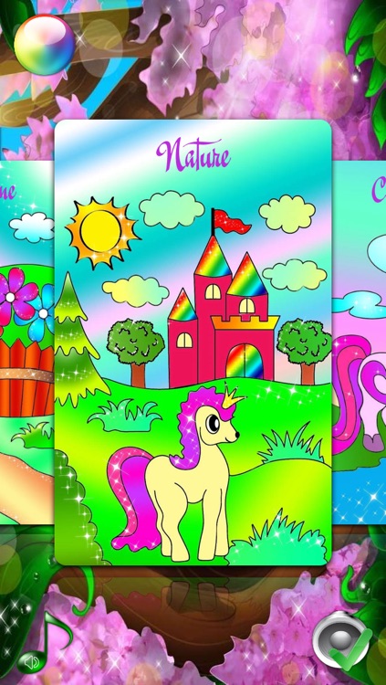 PONY Coloring Pages with Christmas Raz for my Little Girls and Kids screenshot-4